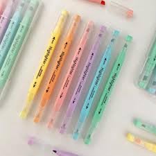 COSKIRA Highlighters, Dual Tip Marker Assorted Pens,Tip Marker Assorted Pens,Soft color Planner Notes, School Supplies, 2 in 1 Marker Pens Set ease of use non-toxic -1-image-13
