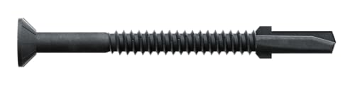 Simpson Strong-Tie TFP1475R50 Strong-Drive TF Tornillo para madera a acero #14 x 3 pulg. T30, Negro Fosfatado (50 piezas) miniatura 2