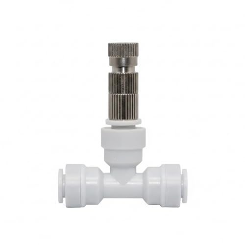 Image of skyblue Brass Misting Nozzle 0.3 mm Orifice 6mm Stem Size Water Sprayer Fogging Cleanable Anti-drips Ideal for Misting Lawn Gardens Greenhouse Air Cooling Systems (With Filter Nozzles 10)