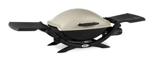 Weber Q2000 Liquid Propane Grill,White #TOP2
