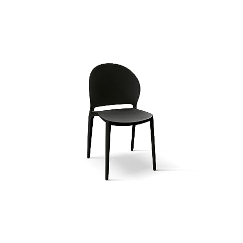 Design Elegante e Curvilineo: La sedia Stefania vanta un design dalle forme rotonde e sinuose, conferendole un'eleganza unica. La sua bellezza è accompagnata da un comfort straordinario, rendendola perfetta per qualsiasi ambiente domestico, sia all'interno che all'esterno.
