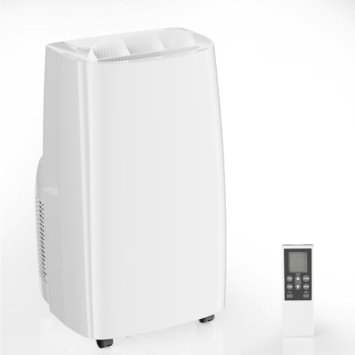 Image of Uthfy 8000BTU Portable Air Conditioners, 4-in-1 Function Ac Unit with Cooling, Dehumidifier,Fan and Sleep Mode, Self-evaporation, 24H Timer Auto-on /off, Cools up to 550 sq.ft, Window kits Included
