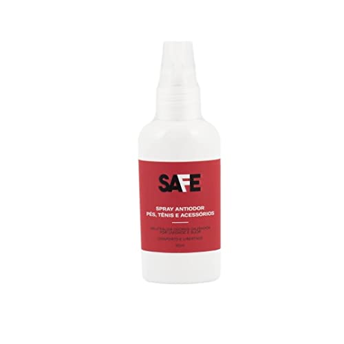 Spray Antiodor para Pés e Tênis Safe Runners 60ml Antisséptico