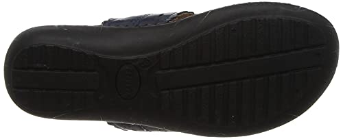 Image of Bata Womens SOLITAIRE THONG Blue Flats