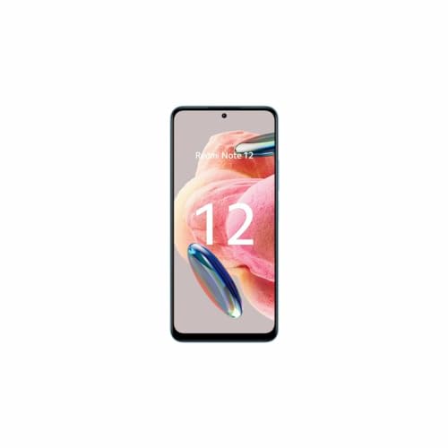 Xiaomi Redmi Note 12 128GB Handy, hellblau, Ice Blue, Android 13, Dual SIM