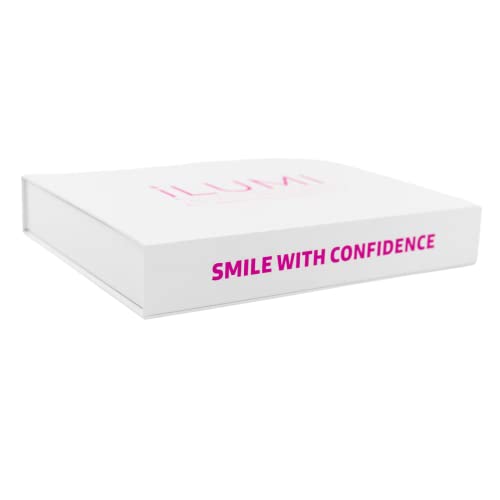 iLUMI at Home Teeth Whitening System - Harvard Doctor Approved - 10 Min Non-Sensitive Fast Results, (3) Carbamide Peroxide Gel, (1) Desensitizing Gel (Pink)