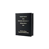 Ishihara 2026 Color Vision - Libro di riferimento con 38 tavole per insegnare e praticare tecniche di valutazione della discriminazione del colore