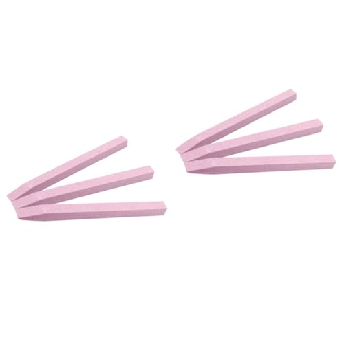 Housoutil 6pcs Professional Nail Care Kit Cuticle Engraving Pen Nail Art Polish Pens