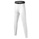 [Sillictor] スポーツタイツ キッズ コンプレッション レギンス 子供 スポーツ インナー スパッツ [通気速乾・UVカット] ジュニア アンダーウェア 野球 サッカー スキー トレーニングウェア yc3139wh-140