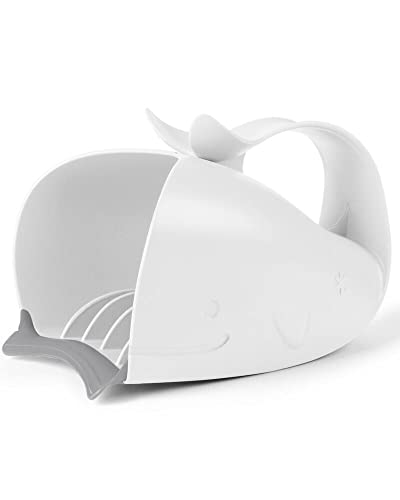 Image of Skip Hop Baby Bath Rinse Cup MOBY Tear-free Waterfall Rinser White Age 0+