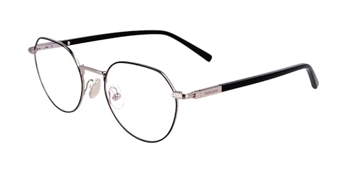 FERRAGAMO Brille Größe 51 mm LIGHT RUTHENIUM,BLACK, EYE SIZE: 51 BRIDGE: 20 HORIZONTAL MEASUREMENT: 51 VERTICAL MEASUREMENT: 44,3