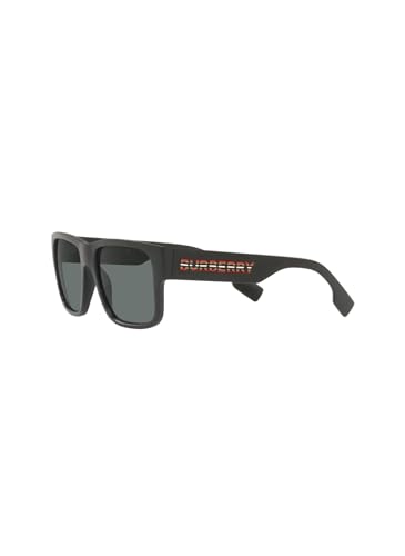 Image of BURBERRY Sunglasses BE 4358 346481 Knight Matte Black Polar Dark