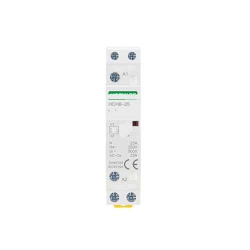Contrôleur modulaire automatique HCH8 25A à commutation silencieuse pour rail DIN