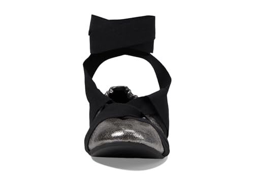 Free People Cece Wrap Flat Ballet Shoes for Women - Leather Upper - Elastic Back Opening - Self-tie Closure2