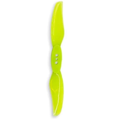 Hélice pliante anti casse 3 pouces 3015 jaune pour multirotor FPV