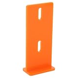 Universelle Schälerhalterung aus Kunststoff für Orangenentsafter, Orange