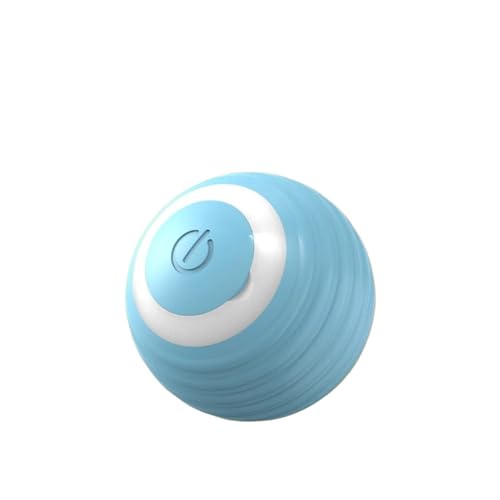 Pelota interactiva for Gatos, Juguetes for Gatos Inteligentes, Bola mágica rodante automática for Interiores, Juguete electrónico Interactivo for Gatos, Accesorios for Juegos for Gatos(Sky Blue)