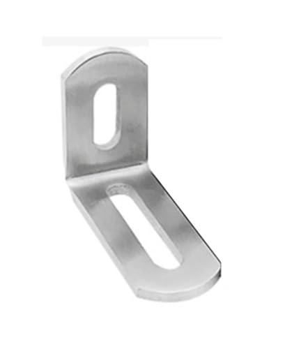 L字(直角)長孔201ステンレスジョイント金具32X50X19mm【銀】 BS−SSCP201−TL3219