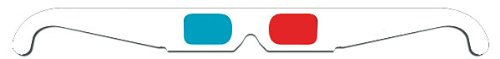 3D Glasses Direct-3D Glasses - Red and Cyan cardboard-50 Pairs Unfolded - Buy 3D Glasses in Bulk and Save - White or Yellow Frame