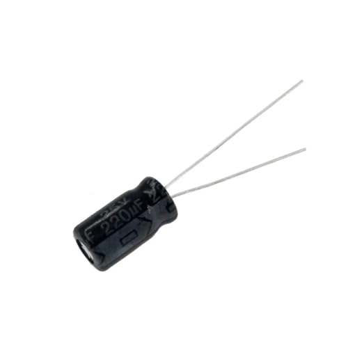 Condensateur 220uF 25V condensateur électrolytique aluminium radial 6x7mm