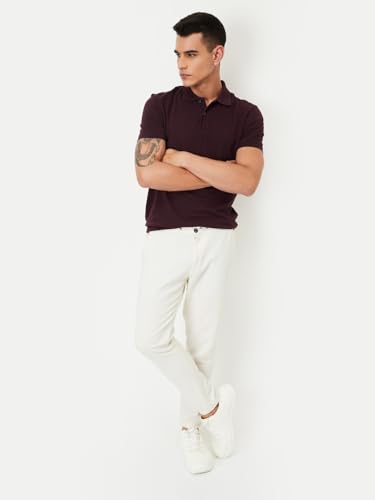 Image of Max Men Solid Polo T-Shirt