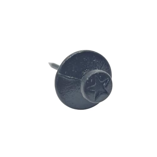 Image of Joywayus 60 Pcs Push Pins Wall Hooks, Double Headed Nails for Hanging Pictures, Key Holder Wall Mount (Black)