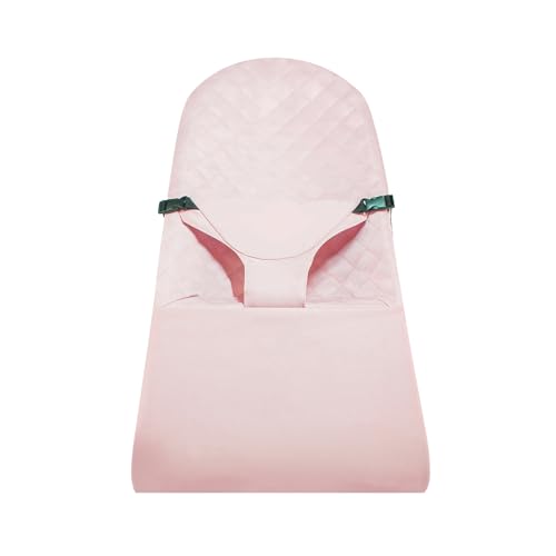 Fabric Seat for Bouncer Replacement Cover for Baby Bjorn Bouncer Bliss Soft Breathable Machine Washable (Pink Cover Only)