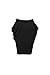 Pantora Women's Ines Draped Skirt, Black, X-Small