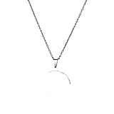 TREMTIMERETI New 2026 Lsd Psychedelic Ufo Pendant Necklace For Women Hers Stainless Steel Layser Cut Spacecraft Neck-Elegant Pendant Jewelry For Women, Ideal For Daily Wear Or Special Occasions