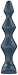 Satisfyer Lolli-Plug 1 vibrador anal | silicona médica gris | resistente al agua (IPX7) y recargable | plug anal juguete sexual para principiantes y avanzados | Juguetes sexuales