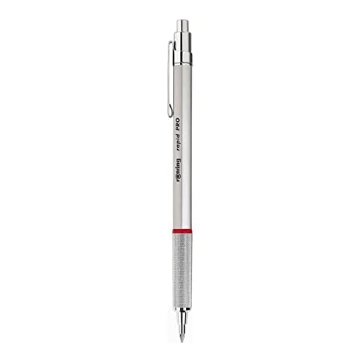 rOtring Rapid PRO Kugelschreiber | Mittlere Linienbreite | Silber