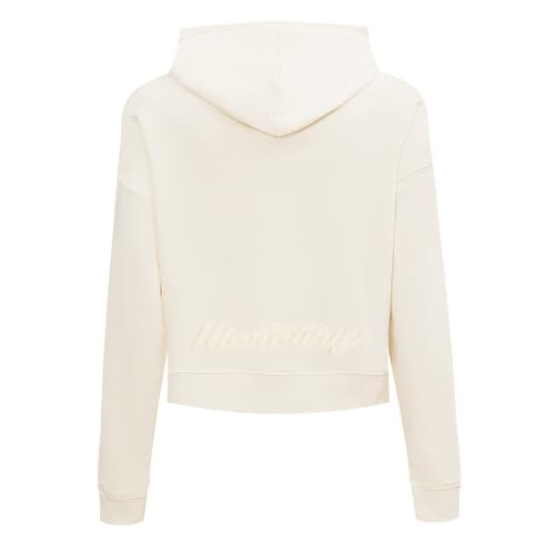 Sudadera corta WNBA de mujer con capucha y rizo francés cómodo 2