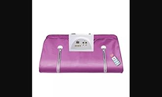 BodyTechSolution® (2 Zone) Heat Sauna Blanket Portable Personal Sauna Far Infrared (FIR) for Relaxation at Home | Sauna Heating Blanket Slimming Anti Aging Hine Infrared Sauna Blanket