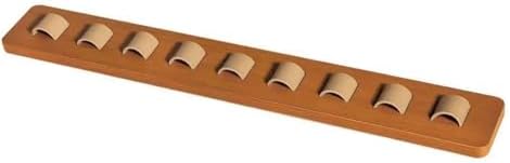 Leadigol Sunglass Organizer, Wall Mounted Wood Sunglass Holder, Wood Eyeglass Rack, Multiple Glasses Storage Holder for Sunglasses Eyewear Home Decor image 3