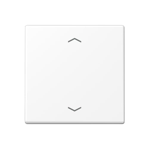 Touche capteur volet A blanc mat JUNG A1700BFPWWM pour interrupteur