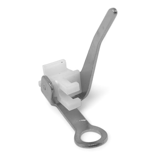 Image of ZENITH Darning White Pressure Foot Snap on Type for Automatic Electric Low Shank Sewing Machines Suitable for Usha Janome Brother Singer etc Steel Finish (Darning White)