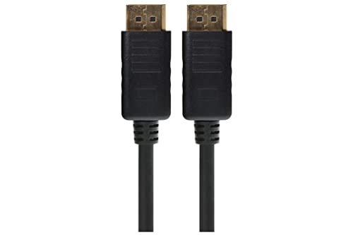Maplin DisplayPort to Displayport Cable 4K Ultra HD 1m Black - Image 2