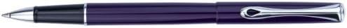 Traveller Rollerball Pen Medium 15 cm Stainless Steel Purple Set of 2
