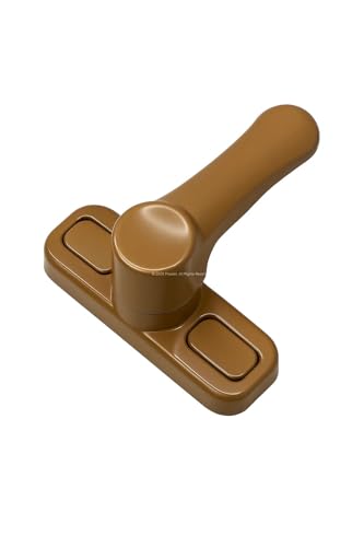 Profesyonel Emniyet Kilidi, Çekmeli, Metal, Çocuk Güvenlik Kilidi, Mandallı, Emniyet Sistemi, Pimapen, Pvc Kapı, Pencere Kilidi (Kahverengi, 2 Adet)