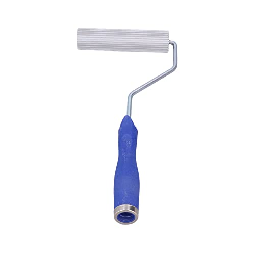 F&Y Roller de Fibra de Vidrio de aleación de Aluminio 30x125 mm - Herramienta de Paleta de Burbujas Resistente para laminación y nivelación de Capas