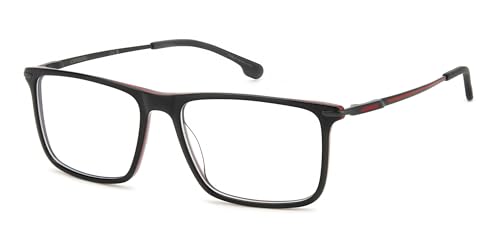 Carrera Lunettes de Vue 8905 Homme monture rectangle noir et rouge