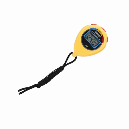 Cronómetro profesional deportivo HURRISE electrónico amarillo miniatura 4