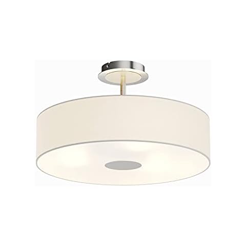 Lámpara de techo 'Josia' en Blanco de Lindby Cover