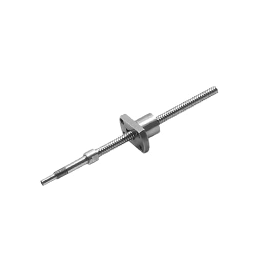 8mm S/F/K0801 0802 0802.5 ボールねじ長さ 150 200 250 300 350 400 450 500 550 mm 加工済み + エンドサポート E/K6+E/F6 F/K6+F/F6(SFK0802.5 FK6 FF6,35