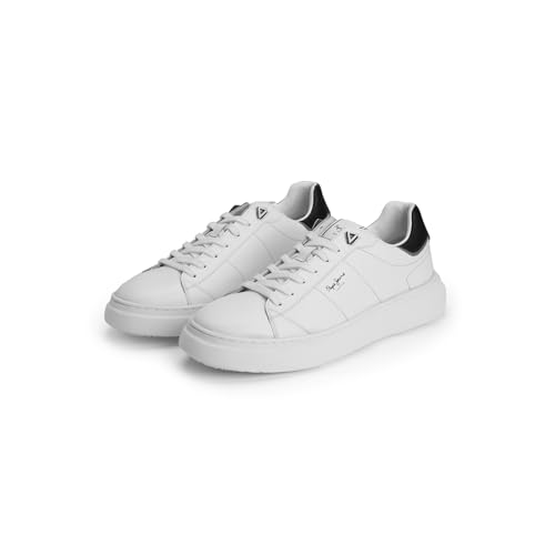 Image of PEPE JEANS Men's Eaton Basic Lightweight Cupsole Sneakers