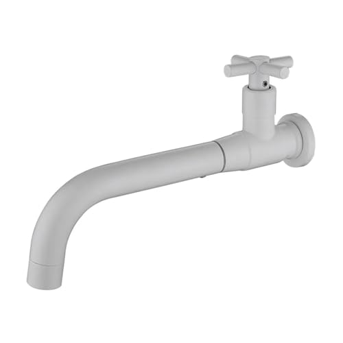 Robinet de salle de bains mural gain de place et orientable