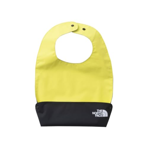 [ザノースフェイス] ベビー コンパクトヤミービブ ユニセックス 防水 パッカブル ボタン仕様 レモンイエロー Free Size