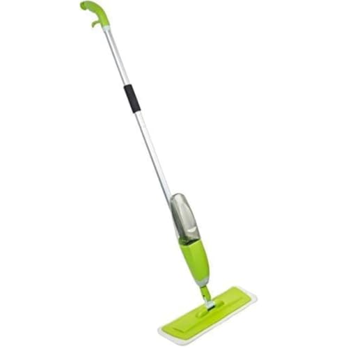 Image of Spray Mop for Floor Cleaning with Water Spray 360 Rotating Head Microfiber Washable Pad Flat Mop for Tiles Marble Wooden Floors
