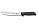 Victorinox, coltello da macellaio Fibrox, nero, lunghezza: 18 cm, 5.7603.18
