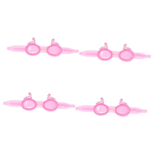 Lunettes de natation enfant Toddmomy étanches et anti-buée pour garçon et fille paquet de 4
